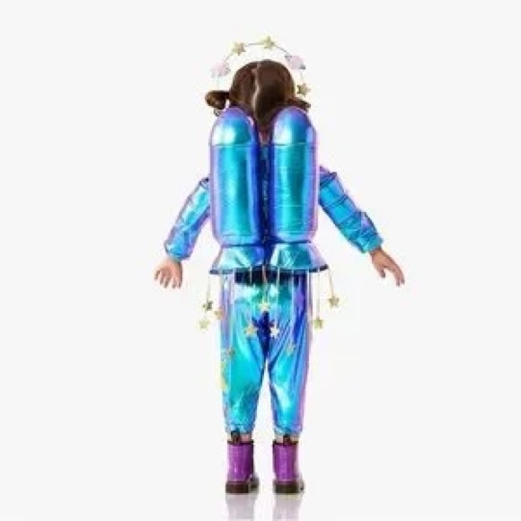 Pottery Barn Kids Galactic Blue and Purple Costume - Picture 2 of 12